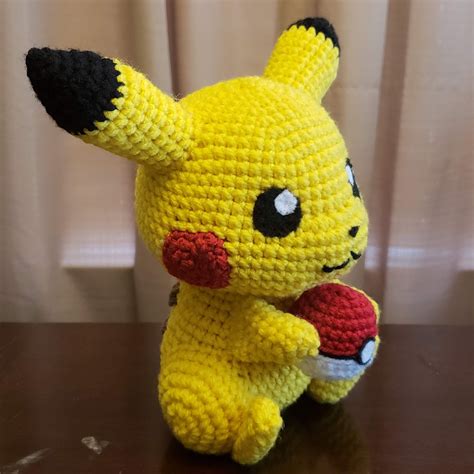 crochet pattern for pikachu|More.